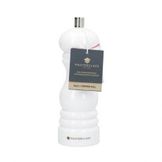 Masterclass Salt or Pepper Mill (17cm) - White