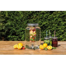 Home Made 7.5L Glass Infuser Drinks Dispenser