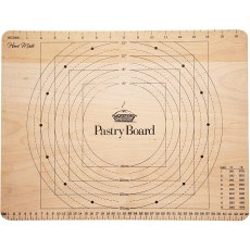 Home Made Wooden Pastry Board With Measures