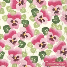 Emma Bridgewater Napkins - Pink Pansy