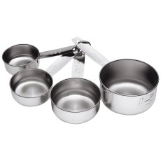 Kitchen Craft S/S 4pc Measuring Cup Set