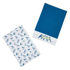 KitchenCraft  Blue Birds S/2 Tea Towels