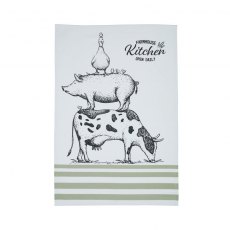 KitchenCraft  Farmhouse Kitchen Set Of 2 Tea Towels