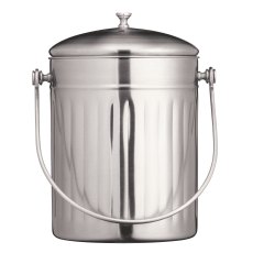 Stainless Steel Worktop Compost Bin