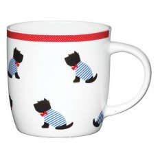 Sitting Westie Barrel Mug