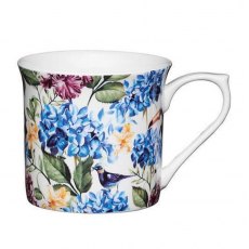 KC Country Floral Fluted Mug