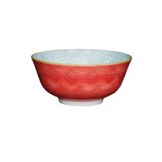 KitchenCraft Grey Floral Ceramic Bowl
