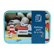 Fishing Port In A Tin