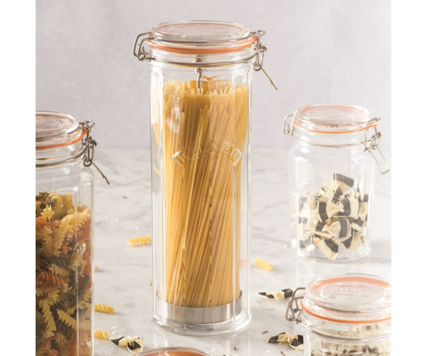 Kilner Facetted Spaghetti Dispenser 2.2L