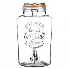 Kilner Clip Top Round Dispenser 8L