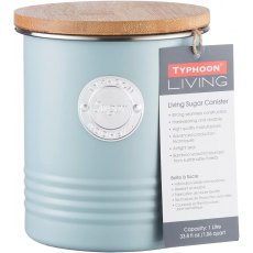 Typhoon Blue Sugar Storage Tin