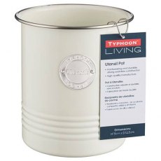 Typhoon Living Cream Utensil Pot