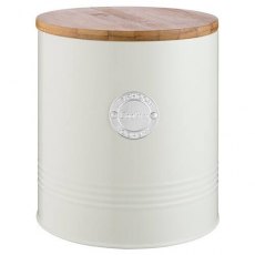 Typhoon Living  Cream Cookie Tin