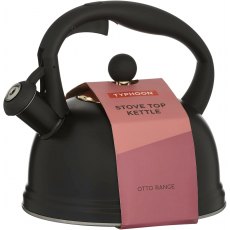 Typhoon Otto Black Stove Top Kettle