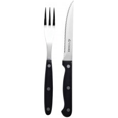 Viners 12pc Steak Knife & Fork Set