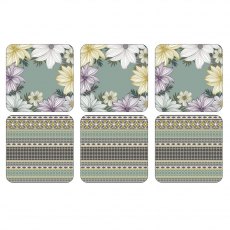 Portmeirion Atrium Coasters Set Of 6