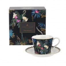 Sara Miller Tahiti Teacup & Saucer Lemur