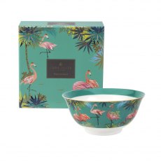 Sara Miller Tahiti Candy Bowl Flamingo