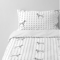 Emily Bond Dalmation Single Duvet Set