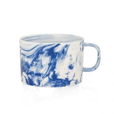 D/C   Marble Mug Blue