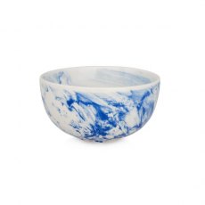 Marble Cereal Bowl Blue