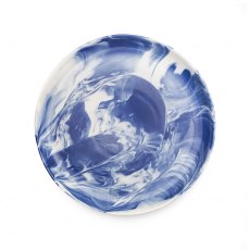 Marble Side Plate Blue