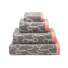 Donna Wilson Blah Blah Grey Towels