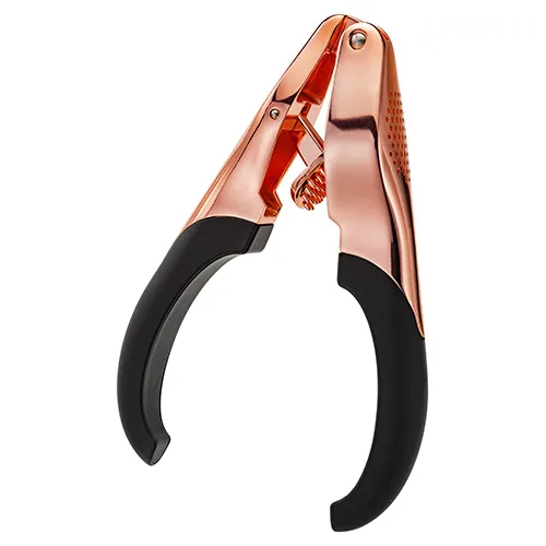 Stellar Soft Touch Copper Contour Garlic Press
