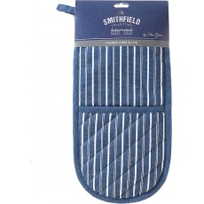 Smithfield Butcher's Stripe Double Oven Glove