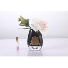 Tea Rose Pink Blush Black