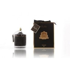 Grand Black Art Deco Candle