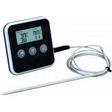 Digital Kitchen Timer With Meat Thermometer Probe