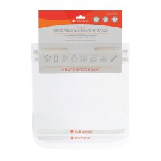 Ziptuck Reusable Sandwich Bags Clear