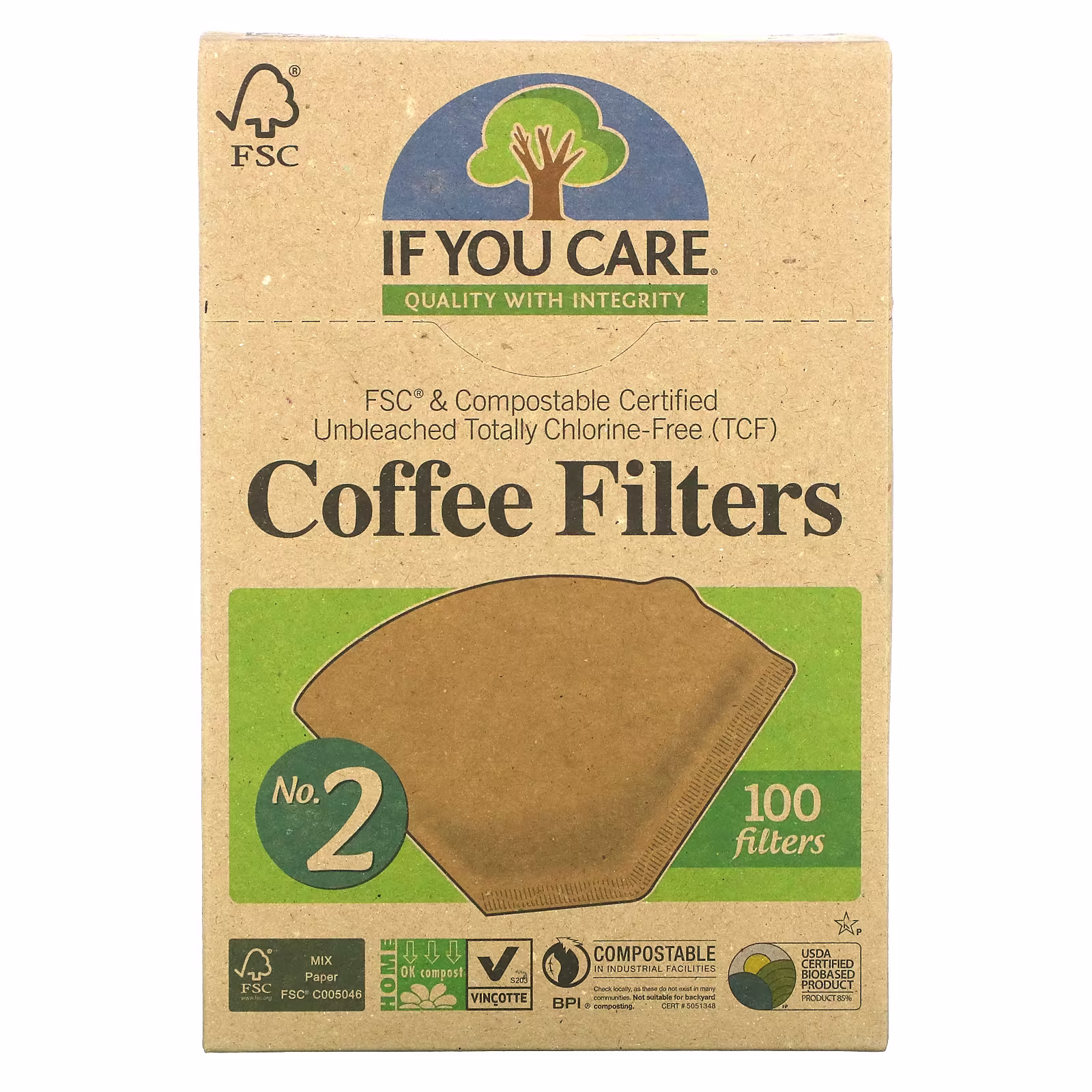 If You Care Coffee Filters No 2