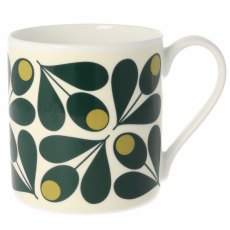 Orla Kiely Multi Acorn Jade Quite Big Mug