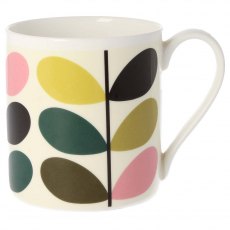 Orla Kiely Multi Stem Bubblegum Quite Big Mug