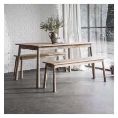 GLASLYN Dining Bench 1300x360x460mm