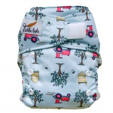 Tickle Tots Tractors Reusable Nappies