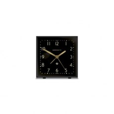 Cubic Silicone Gravity Grey Alarm Clock Black Face