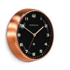 Chrysler Radial Copper Wall Clock White Face