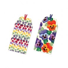 Emma Bridgewater Rainbow/Pansy Tag Pack