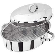 Judge Stainless Steel Oval Roaster With Rack