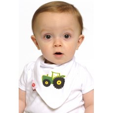 Ziggle Tractor Dribble Bib