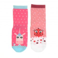 Ziggle Eunice Unicorn Socks 2pk 12-18months
