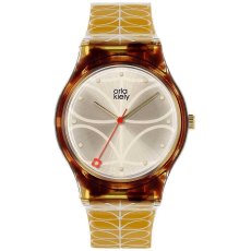 Orla Kiely Bobby Watch Tortoise Shell