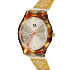 Orla Kiely Bobby Watch Tortoise Shell