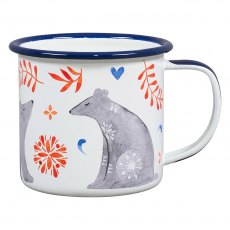 Folklore Enamel Mug Bear