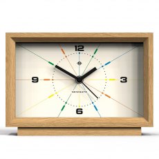 Newgate Hollywood Hills Mantel Clock in Light Oak