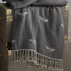 Sophie Allport Bee Throw 150x200cm Granite