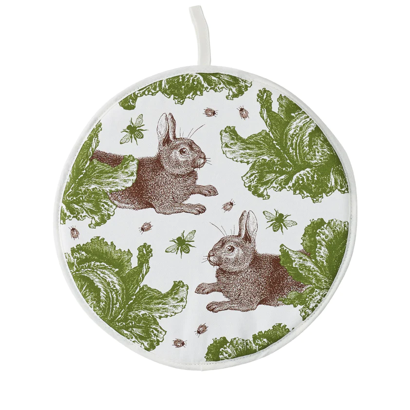 Thornback & Peel Rabbit & Cabbage Circular Hob Cover
